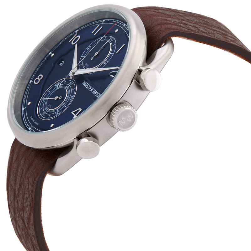 Master Works Chronograph Quartz Blue Dial Watch MW17SNEDDBO0