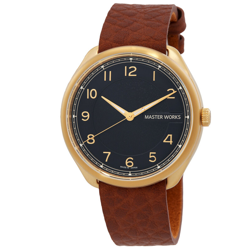 Master Works Classic Quartz Black Dial Men's Watch MW16YBEDLBO0