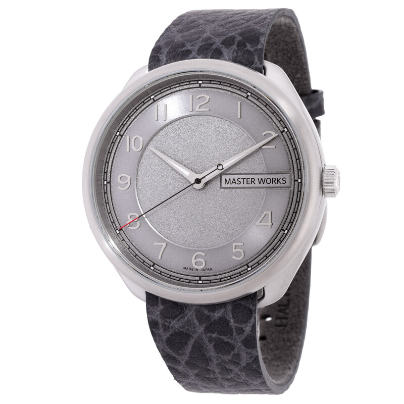 Master Works Classic Quartz Silver Dial Men's Watch MW16SUEDGYG0