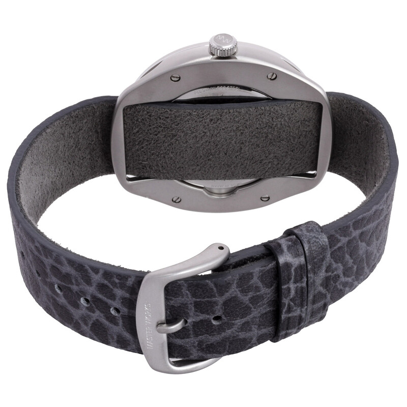 Master Works Classic Quartz Silver Dial Men's Watch MW16SUEDGYG0