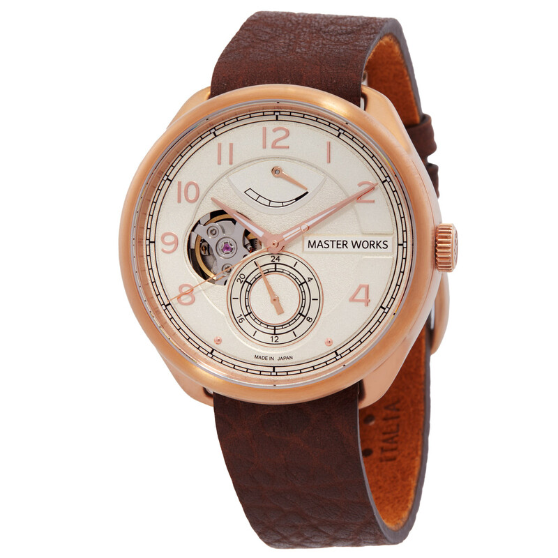 Master Works Mechanical Automatic Silver Dial Men's Watch