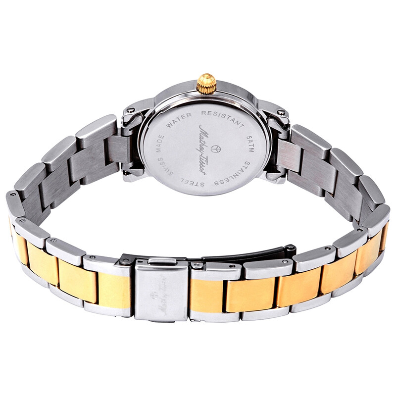 Mathey-Tissot City White Dial Ladies Watch D31186MBI  display picture 1
