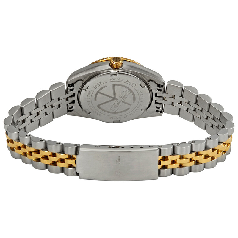 NEW Tissot Mathey Quartz Crystal Gold Dial Ladies Watch With Full Box MATHEY-TISSOT Mathey II Quartz Crystal Mother of Pearl Dial  main image 4