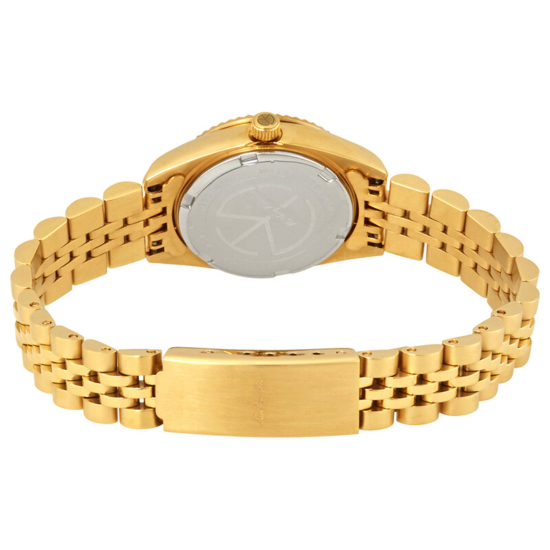 Mathey-Tissot Mathey II Quartz Crystal Gold Dial Ladies 