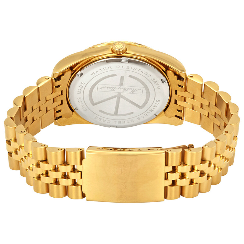 NWT Mathey-Tissot Mathey II Quartz Crystal Gold Dial Men\'s Watch Mathey-Tissot Mathey II Quartz Crystal Gold Dial Men main image 4