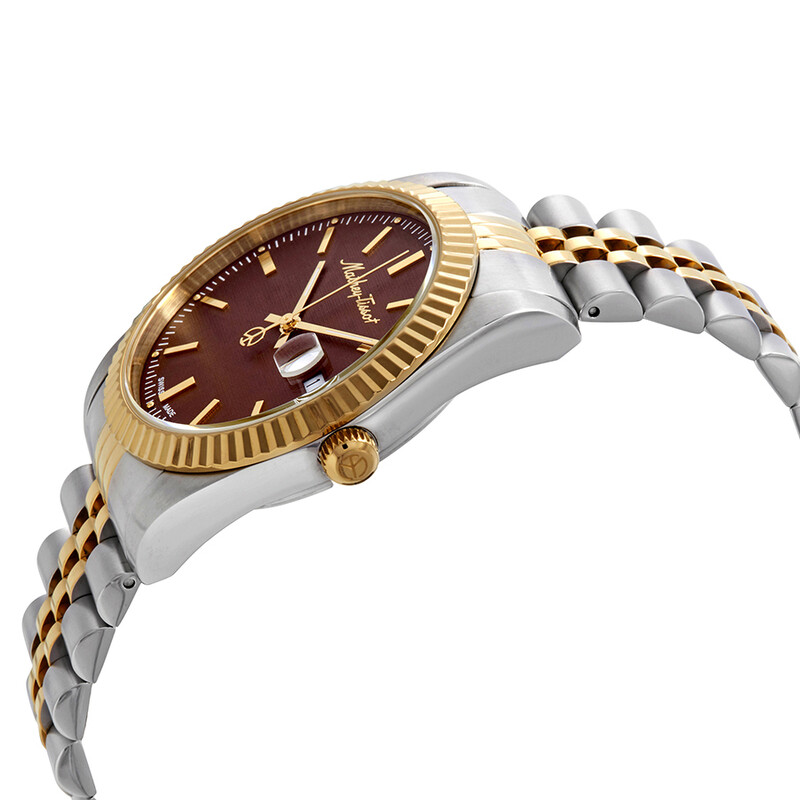 Mathey-Tissot Rolly III Brown Dial Men display picture 1