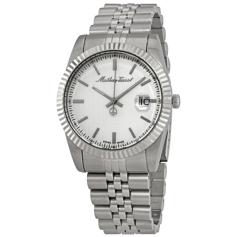 Mathey-Tissot Mathey III Quartz Silver Dial Men