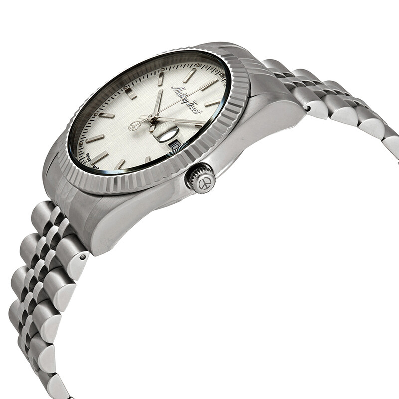 NWT Mathey-Tissot Mathey III Quartz Silver Dial Men\'s Watch Mathey-Tissot Mathey III Quartz Silver Dial Men main image 2