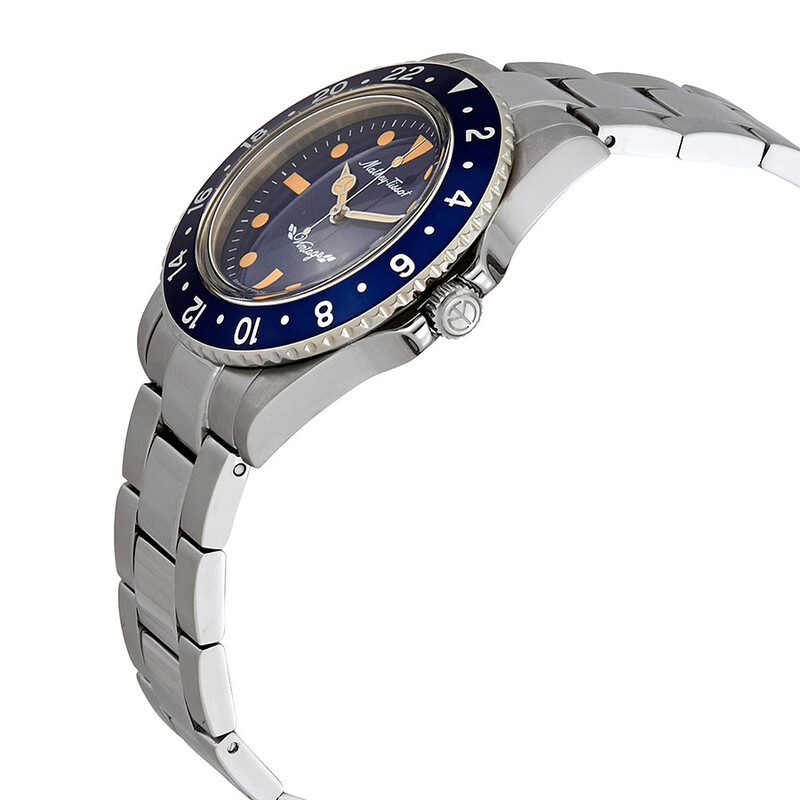Mathey-Tissot Mathey Vintage Quartz Blue Dial Men display picture 3