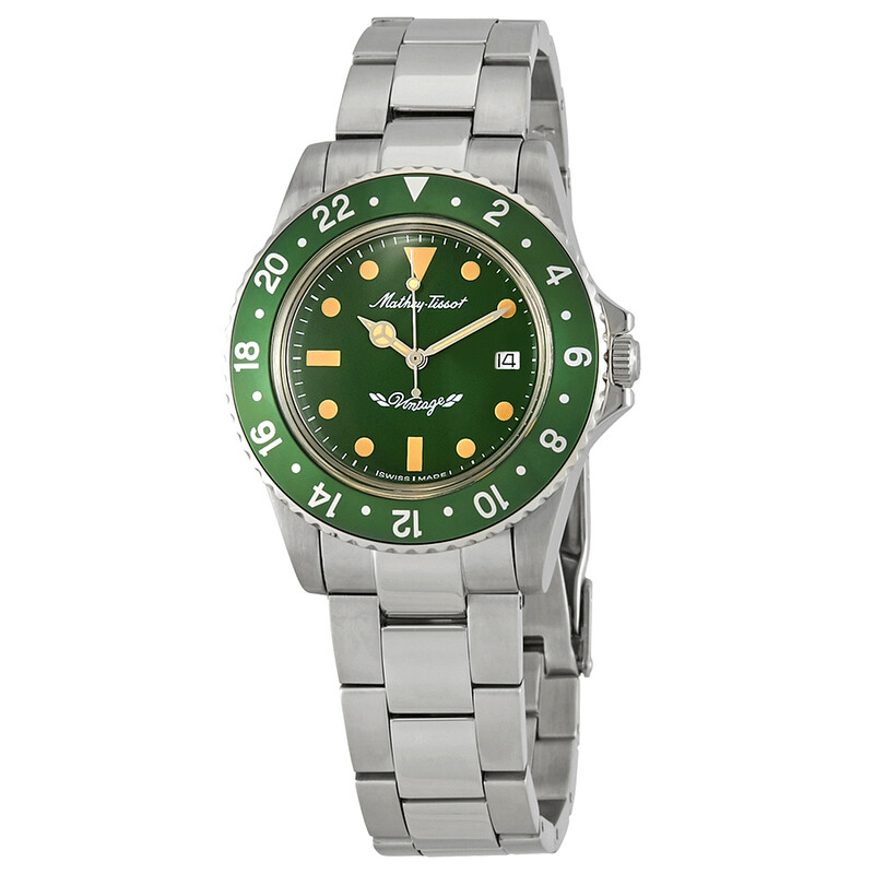 Mathey-Tissot Mathey Vintage Quartz Green Dial Men's Watch H900AV