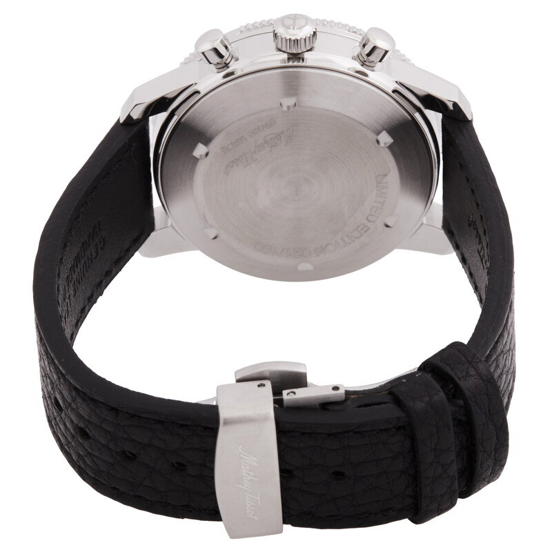 Mathey-Tissot 1968 Chronograph Automatic Black Dial Men's Watch