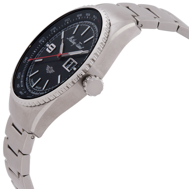 NWT Mathey-Tissot Atlas Quartz Black Dial Men\'s Watch Mathey-Tissot Atlas Quartz Black Dial Men main image 4