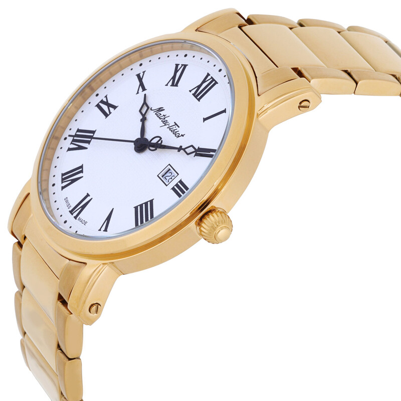NWT Mathey-Tissot City Quartz White Dial Men\'s Watch Mathey-Tissot City Metal White Dial Men main image 2