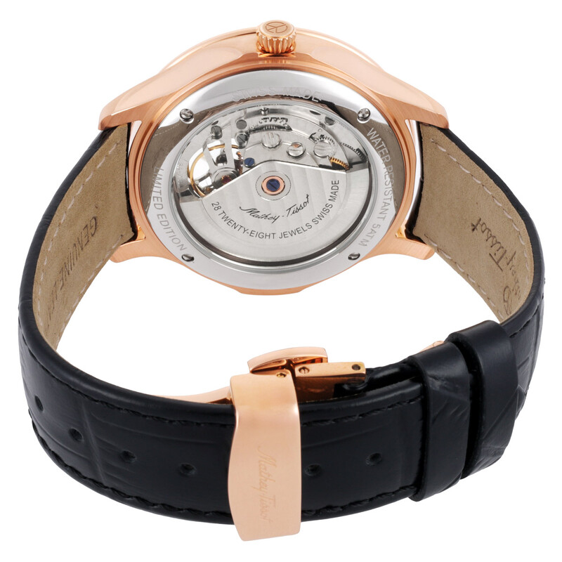 Mathey-Tissot Edmond Auto Handcrafted Multi-Color Dial Men's Watch