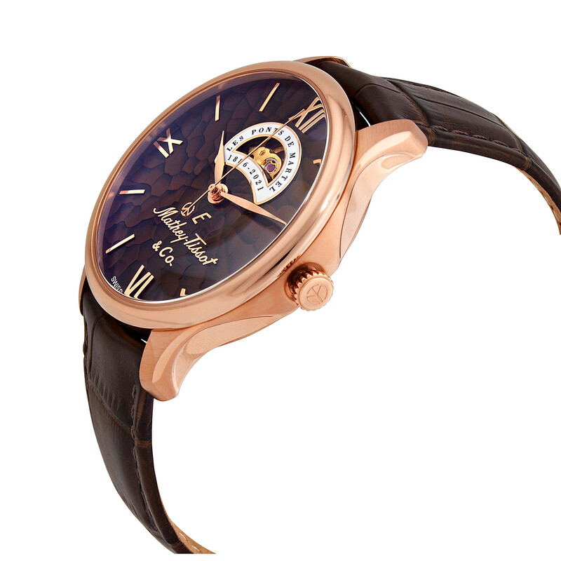 Mathey-Tissot Edmond LE Open Heart Automatic Men's Watch MC1886PI