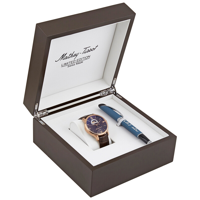 Mathey-Tissot Edmond LE Open Heart Automatic Men's Watch MC1886PI