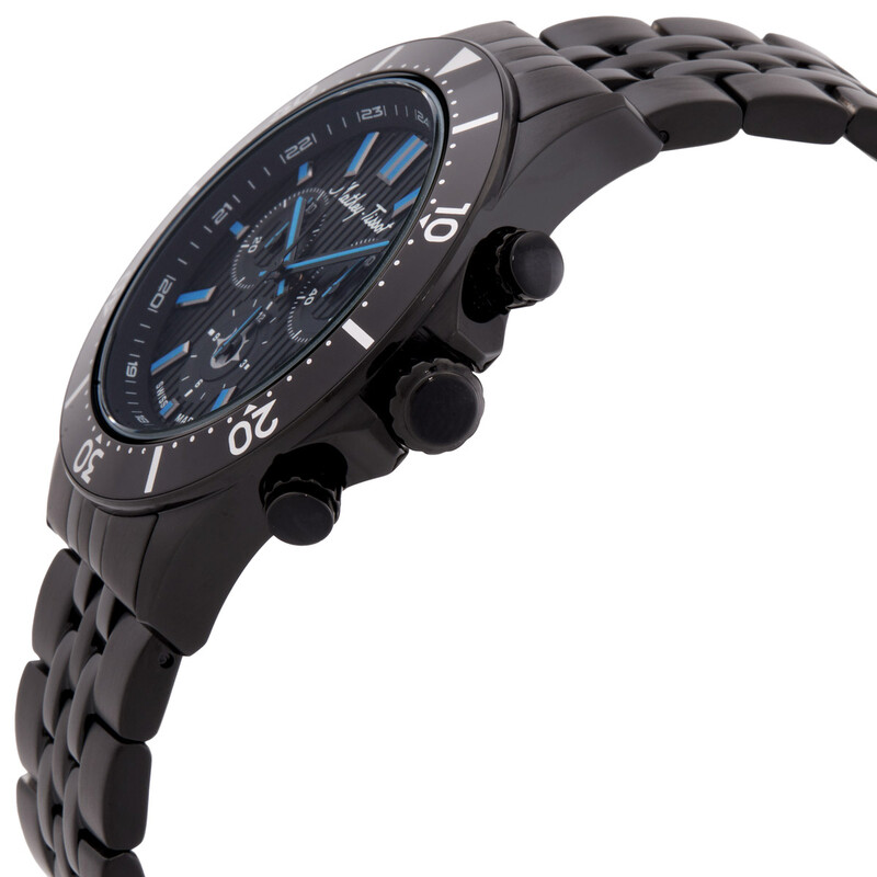 Mathey-Tissot Expedition Chronograph Quartz Black Dial Men's Watch