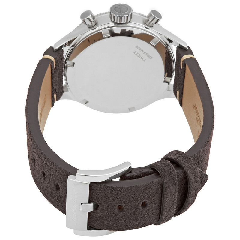 Mathey-Tissot Homage TYPE XX Chronograph Quartz Black Dial Men's