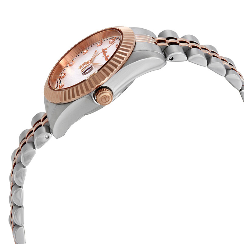 Mathey-Tissot Mathey III Quartz Crystal White Dial Ladies  display picture 3