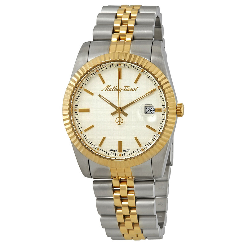 Mathey-Tissot Mathey III Quartz Silver Dial Men display picture 2