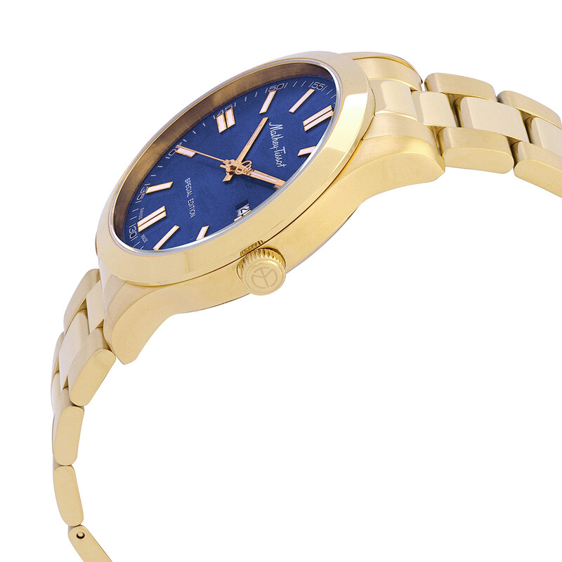 NWT Mathey-Tissot Mathy I Jumbo Quartz Blue Dial Men\'s Watch Mathey-Tissot Mathy I Jumbo Quartz Blue Dial Men main image 2