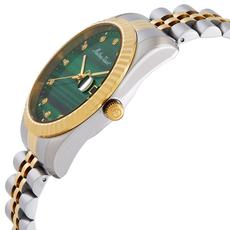 NWT Mathey-Tissot Mathy II Quartz Green Dial Unisex Watch Mathey Tissot Men main image 4