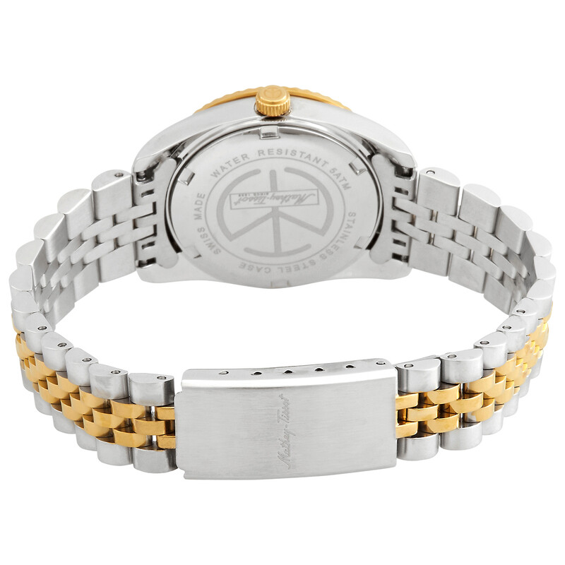 Mathey-Tissot Mathy III MOP Quartz White Dial Ladies Watch  display picture 1