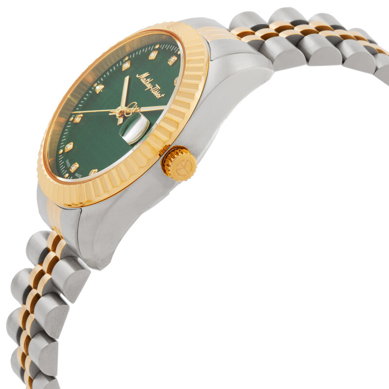 Mathey-Tissot Mathy III Quartz Green Dial Ladies Watch  display picture 1
