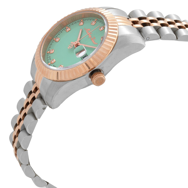 Mathey-Tissot Mathy III Quartz Green Dial Ladies Watch  display picture 3