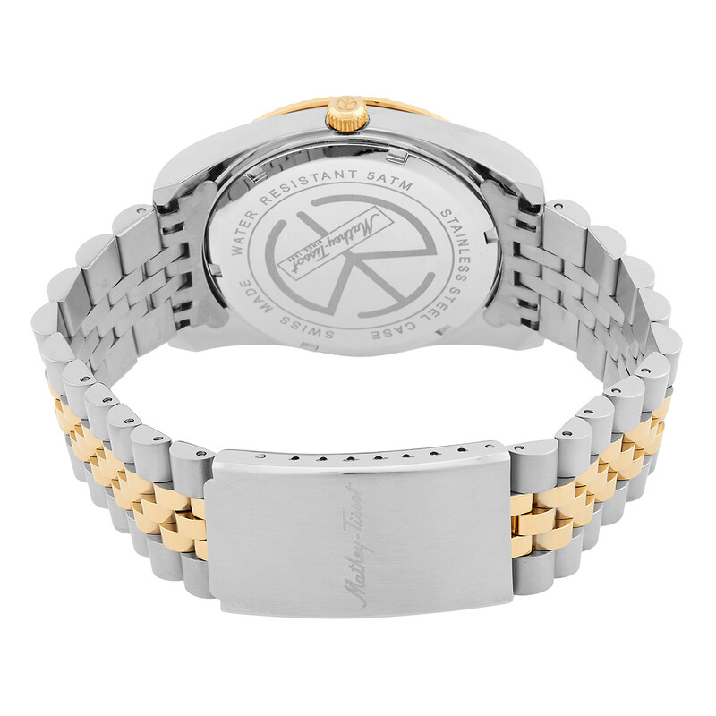 NWT Mathey-Tissot Mathy III Roman White Dial Unisex Watch Mathey-Tissot Mathy III Roman White Dial Unisex Watch  main image 2
