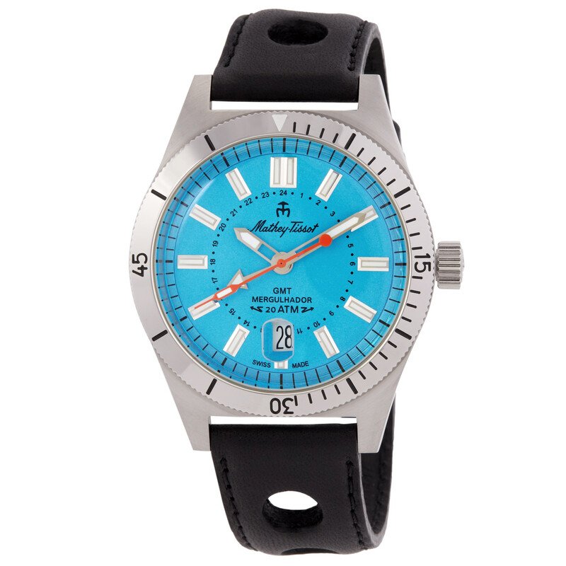 Tissot Gmt Automatic Mathey Tissot Blue Dial Mathy Vintage  display picture 1