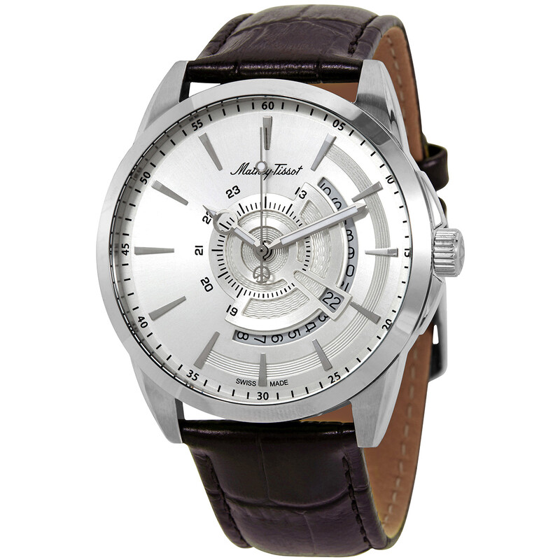 Mathey-Tissot Mondo Quartz Silver Dial Men's Watch H711AS