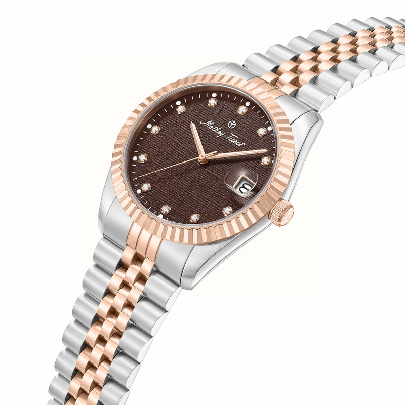 Mathey-Tissot Quartz Brown Dial Men's Watch H250953C-C
