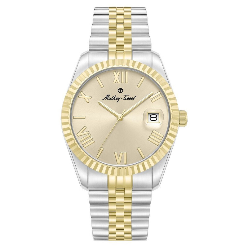 Mathey-Tissot Quartz Champagne Dial Men's Watch H250953B-A