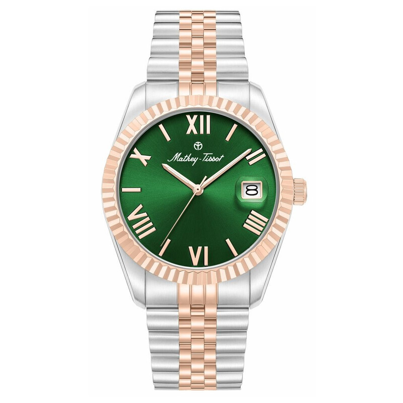 Mathey-Tissot Quartz Dark Green Dial Men's Watch H250953B-C
