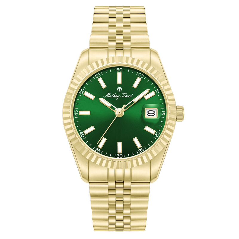 Mathey-Tissot Quartz Green Dial Men's Watch H250953D-B