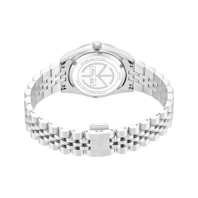Mathey-Tissot Quartz White Mother of Pearl Dial Ladies Watch