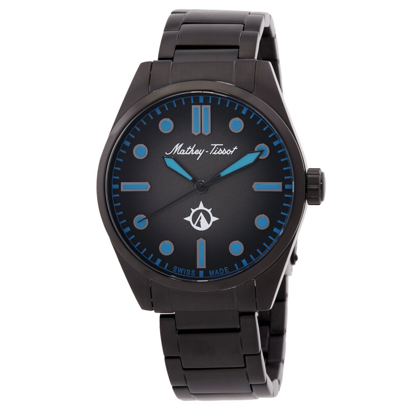 Mathey-Tissot Ranger Quartz Black Dial Men's Watch MTWG4001102