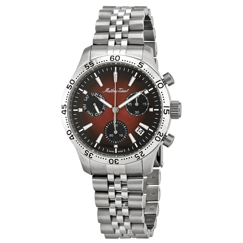 Mathey-Tissot Type 22 Chronograph Red Dial Men's Watch H1822CHAR