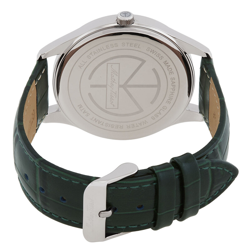NWT Mathey-Tissot Urban Moon Quartz Moon Phase Green Dial Men\'s Watch Mathey-Tissot Urban Moon Quartz Moon Phase Green Arabic Dial  main image 2
