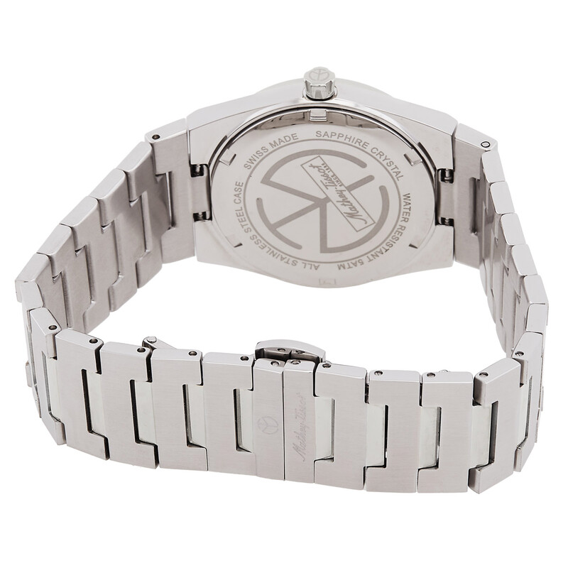 Mathey-Tissot Zeus Lady Diamond Quartz Black Dial Watch D118SAN
