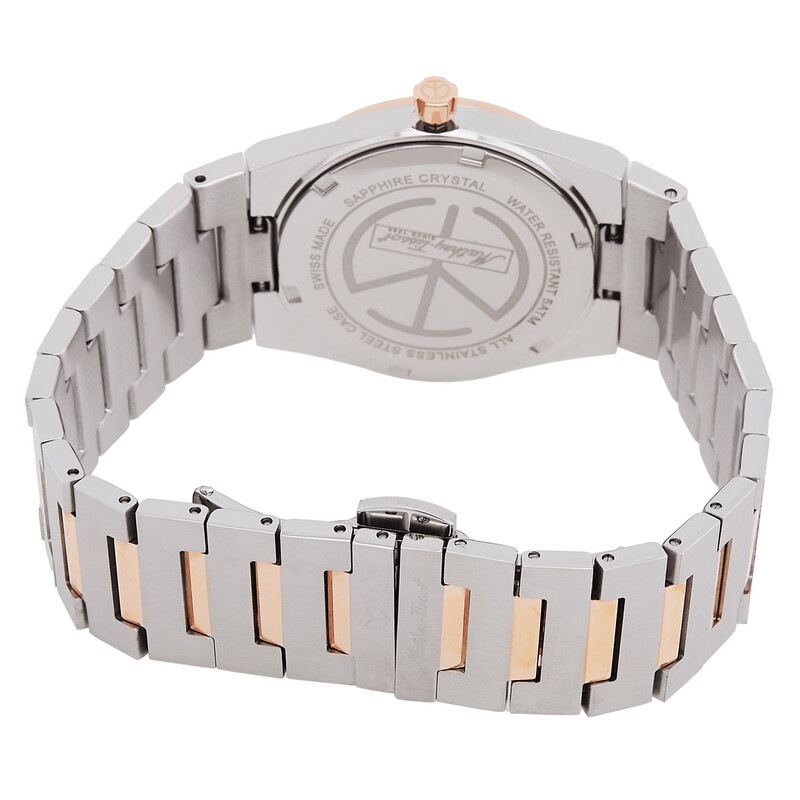 Mathey-Tissot Zeus Lady Diamond Quartz White Dial Watch D118SBI
