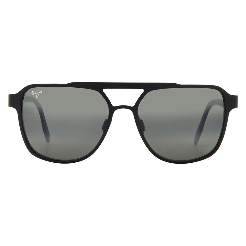 Maui Jim 2nd Reef Nuetral Grey Navigator Men's Sunglasses 607-02