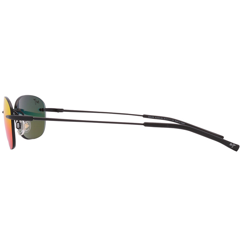 Maui Jim Aki Aki Hawaii Lava Oval Unisex Sunglasses RM333-2M 50