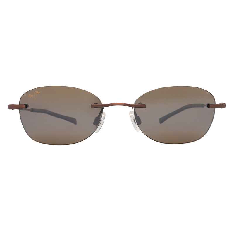 Maui Jim Aki Aki HCL Bronze Oval Unisex Sunglasses H333-18 50