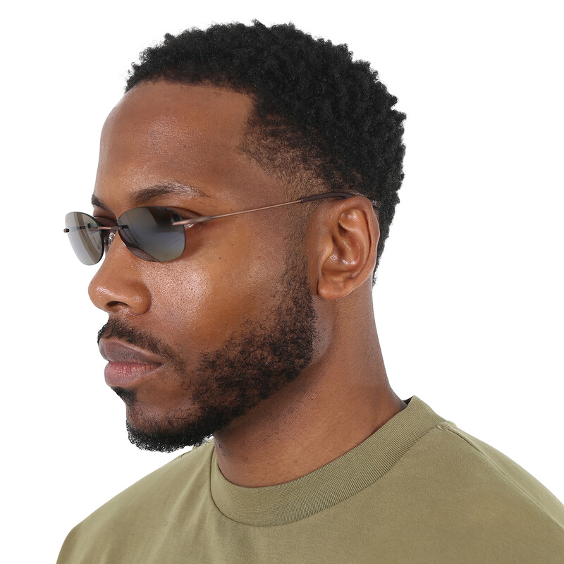 Maui Jim Aki Aki HCL Bronze Oval Unisex Sunglasses H333-18 50