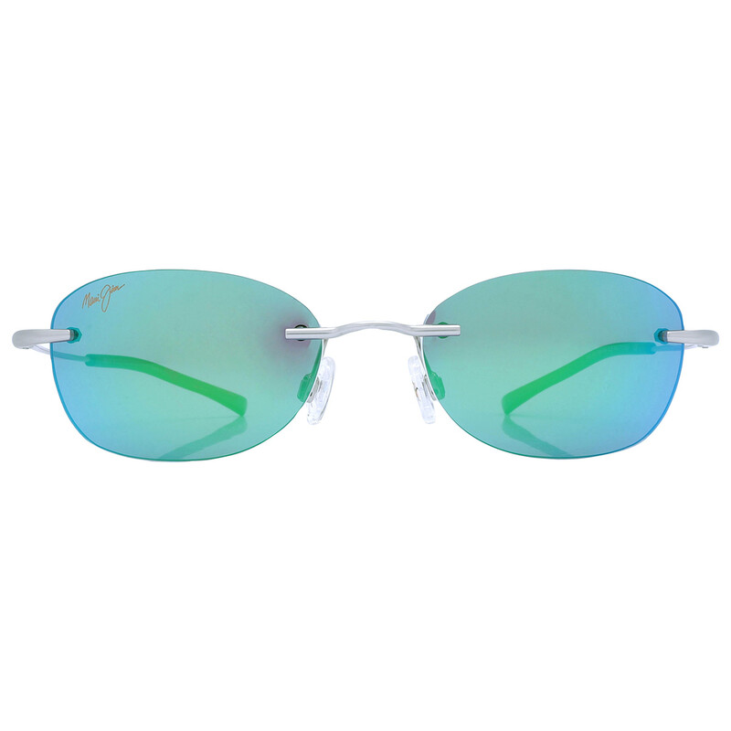 Maui Jim Aki Aki MAUIGreen Oval Unisex Sunglasses GM333-17M 50