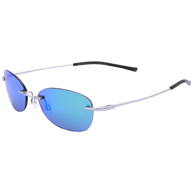 Maui Jim Aki Aki MAUIGreen Oval Unisex Sunglasses GM333-17M 50