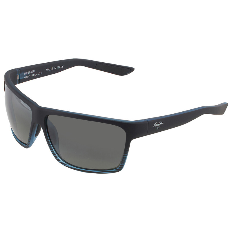 Maui Jim Alenuihaha Nuetral Grey Wrap Unisex Sunglasses 839-11D 64