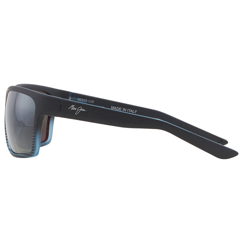 Maui Jim Alenuihaha Nuetral Grey Wrap Unisex Sunglasses 839-11D 64